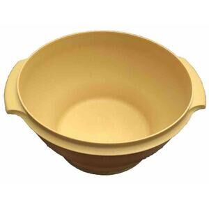 Vintage Tupperware Harvest Gold 880-4 Large Serving Salad Bowl 10” NO LID